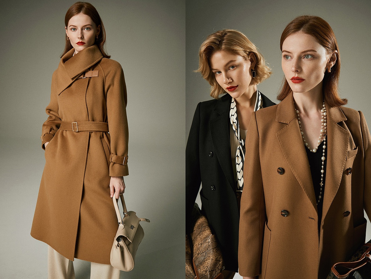 唯品电商秋冬拍摄