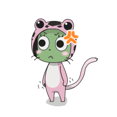 猫服青蛙动态表情|ui|动效设计|莹莹_win_原创作品-站酷(zcool)