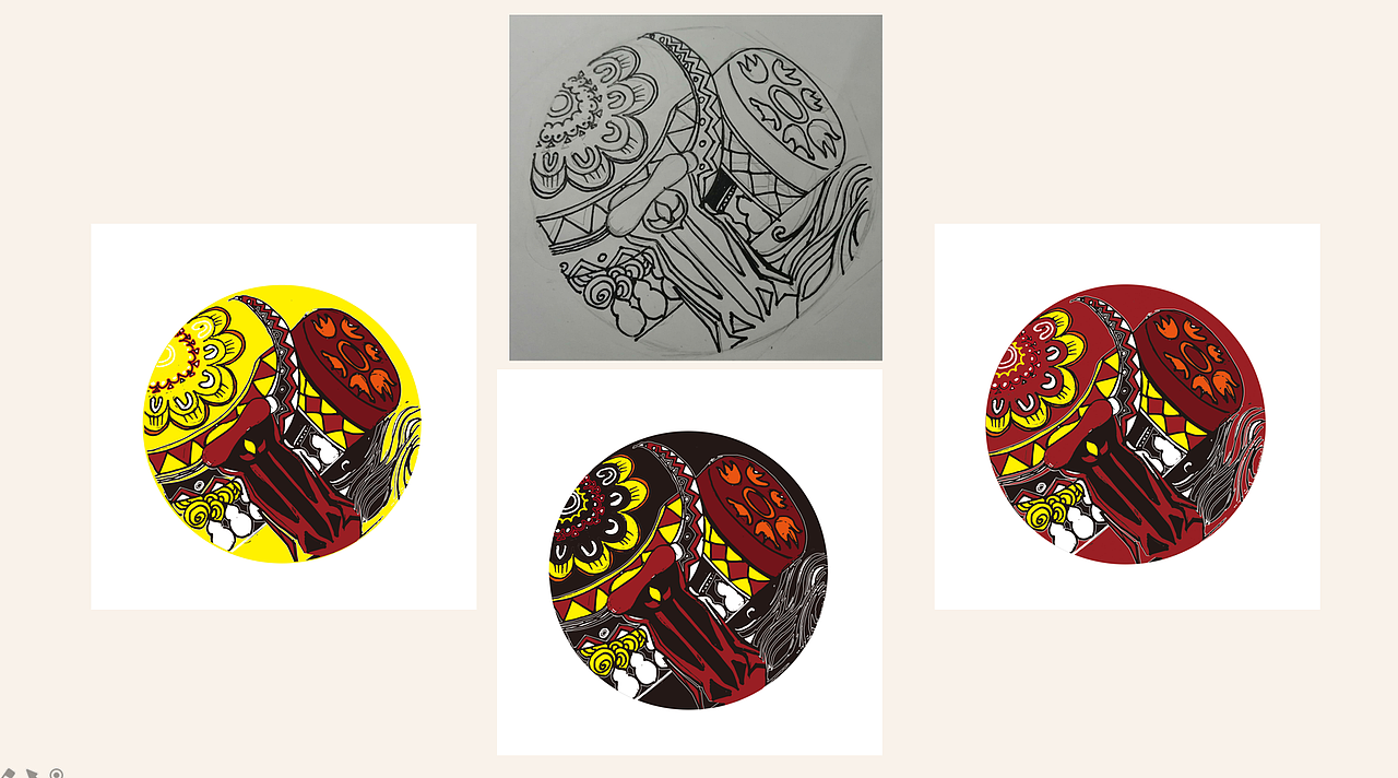 云南少数民族的图腾图案