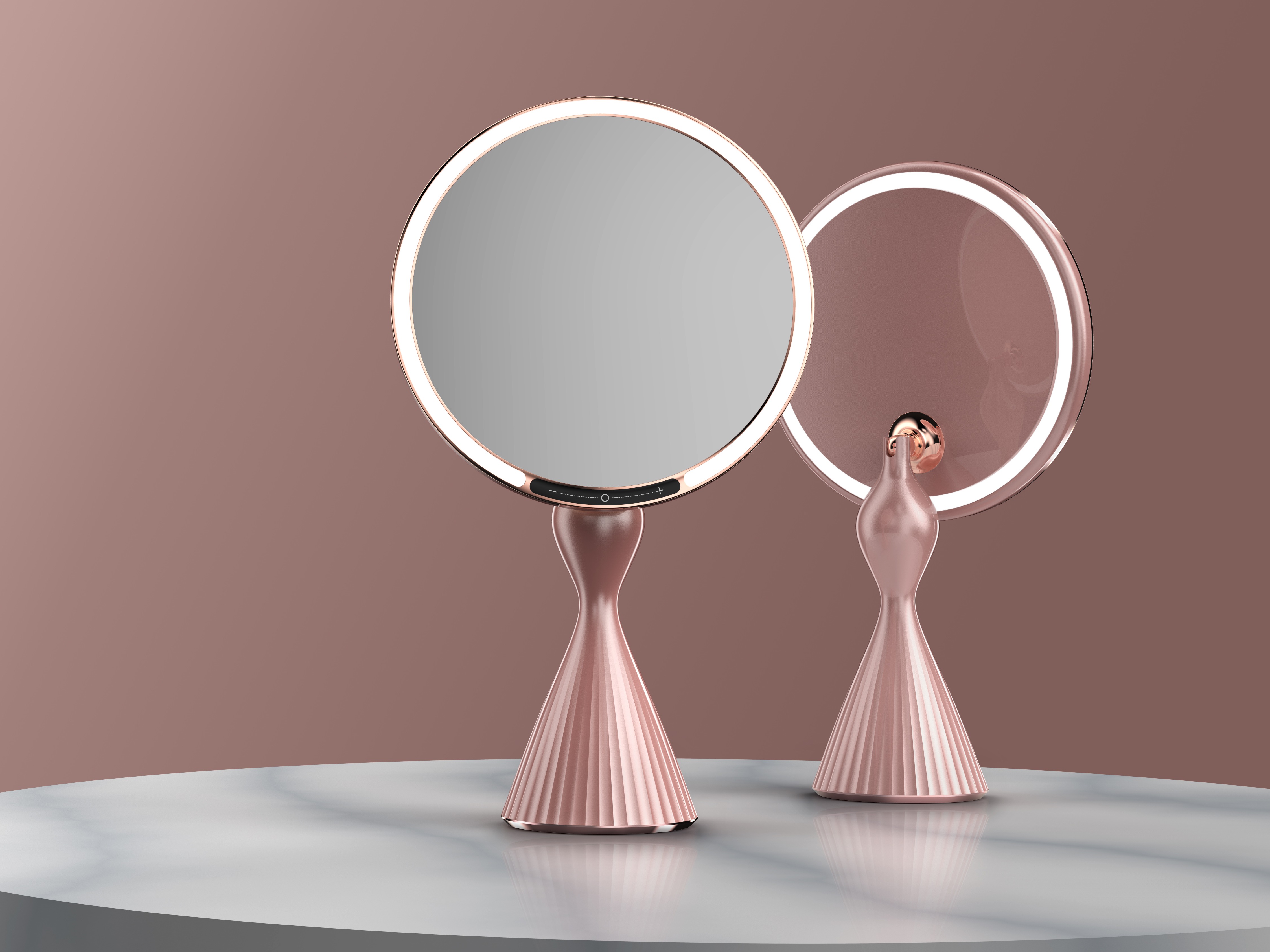 LED化妆镜产品设计_菲利克斯设计-站酷ZCOOL