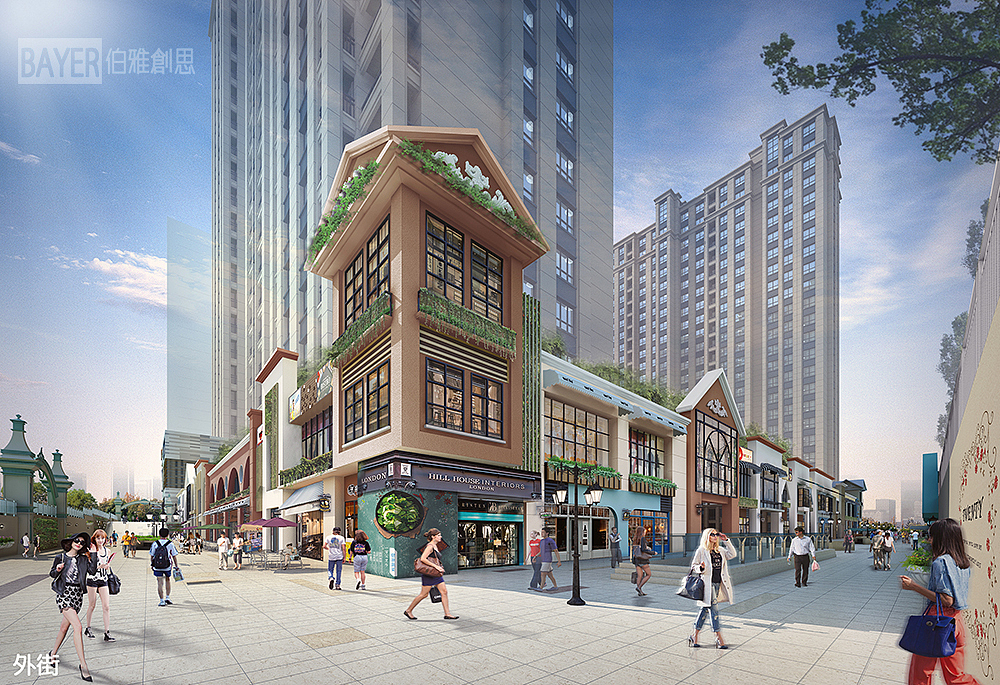 伯雅创思设计案例之深圳伟禄v·cctv改造商业（图ZMjUzNjA0MTM2） - 商业空间设计 - 站酷设计师伯雅创思设计原创素材 - 站酷ZCOOL