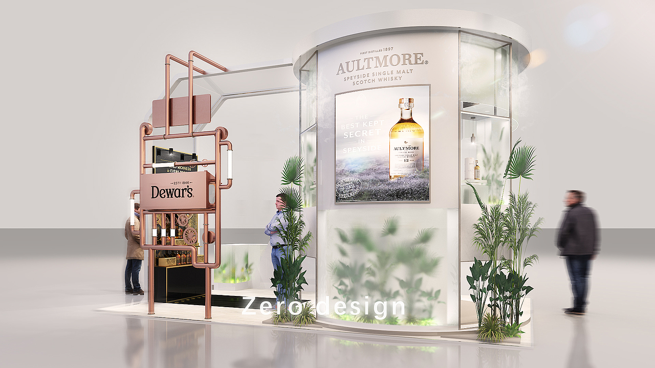 bacardi_whisky 百加得深圳酒会展台设计中标方案