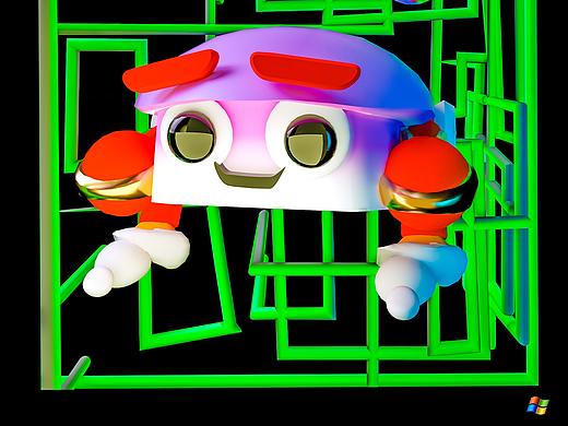 Windows xp robot（個(gè)人主頁(yè)-ZMzk0OTYzOTY=） - 人物/生物 - 站酷設(shè)計(jì)師DebbieDFV原創(chuàng)素材 - 站酷ZCOOL