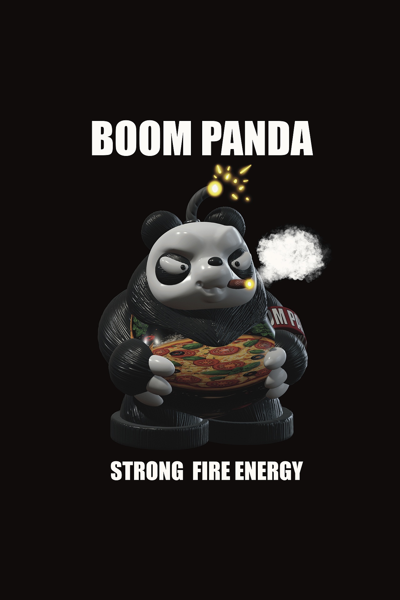 BOOM PANDA（可授权）（图ZMzg2MTUyOTY4） - 玩具 - 站酷设计师画画的雨璇原创素材 - 站酷ZCOOL