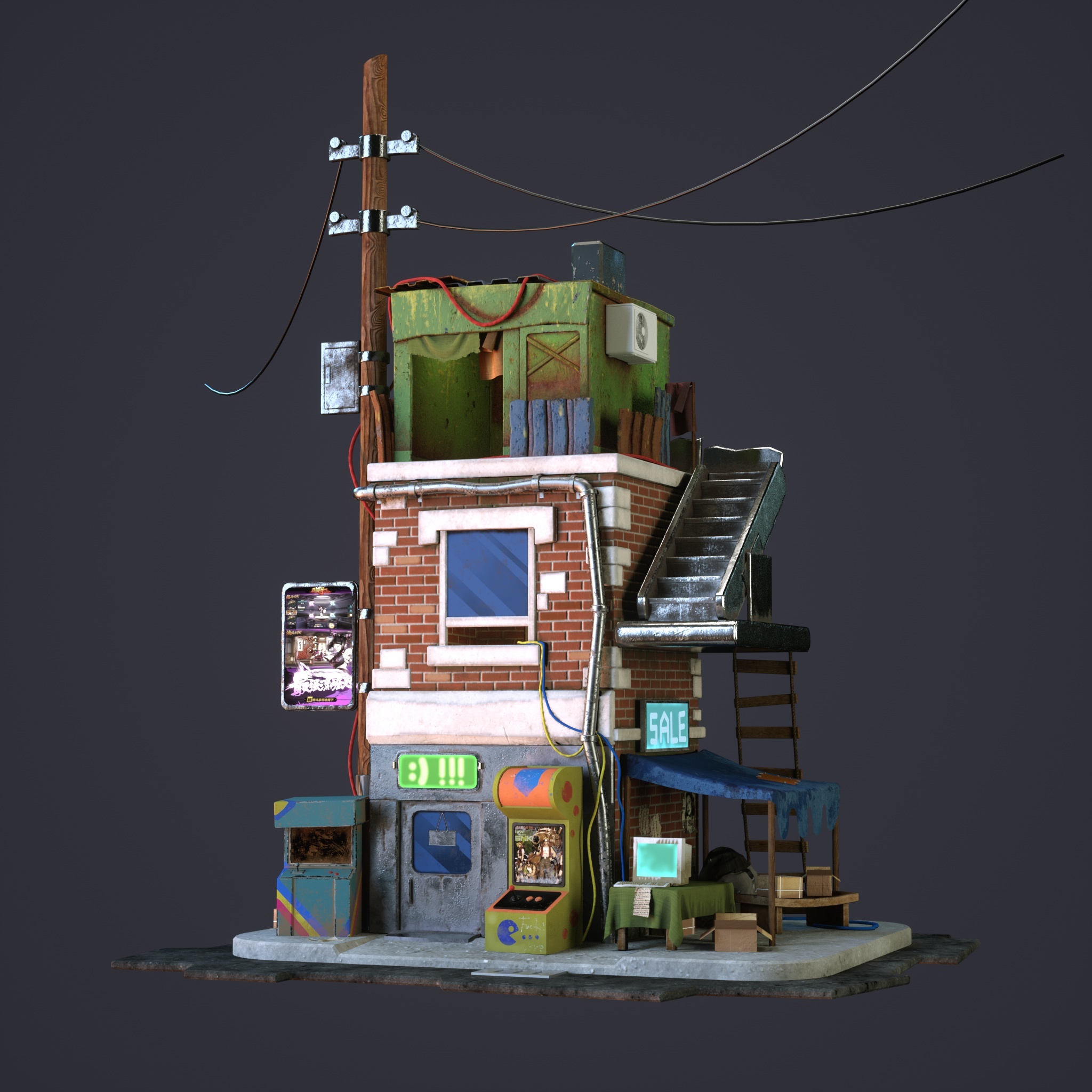 maya场景|三维|动画/影视|river_lake - 原创作品 - 站酷 (zcool)