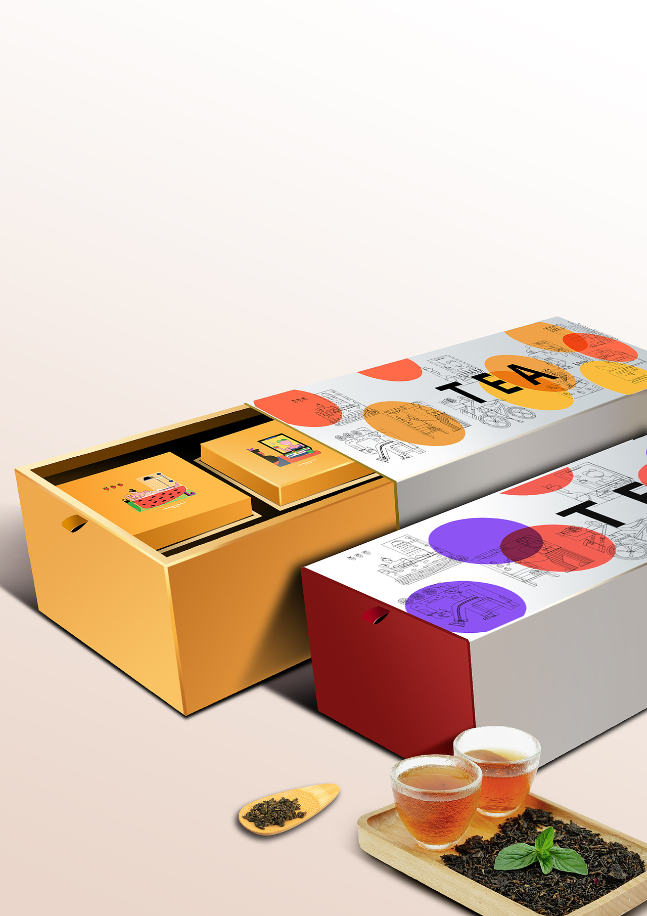 复合茶包装设计（图ZMjI3MzcwMzky） - 包装 - 站酷设计师金宝侠DREAMY原创素材 - 站酷ZCOOL