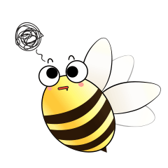 蜜蜂狗表情包gif图片