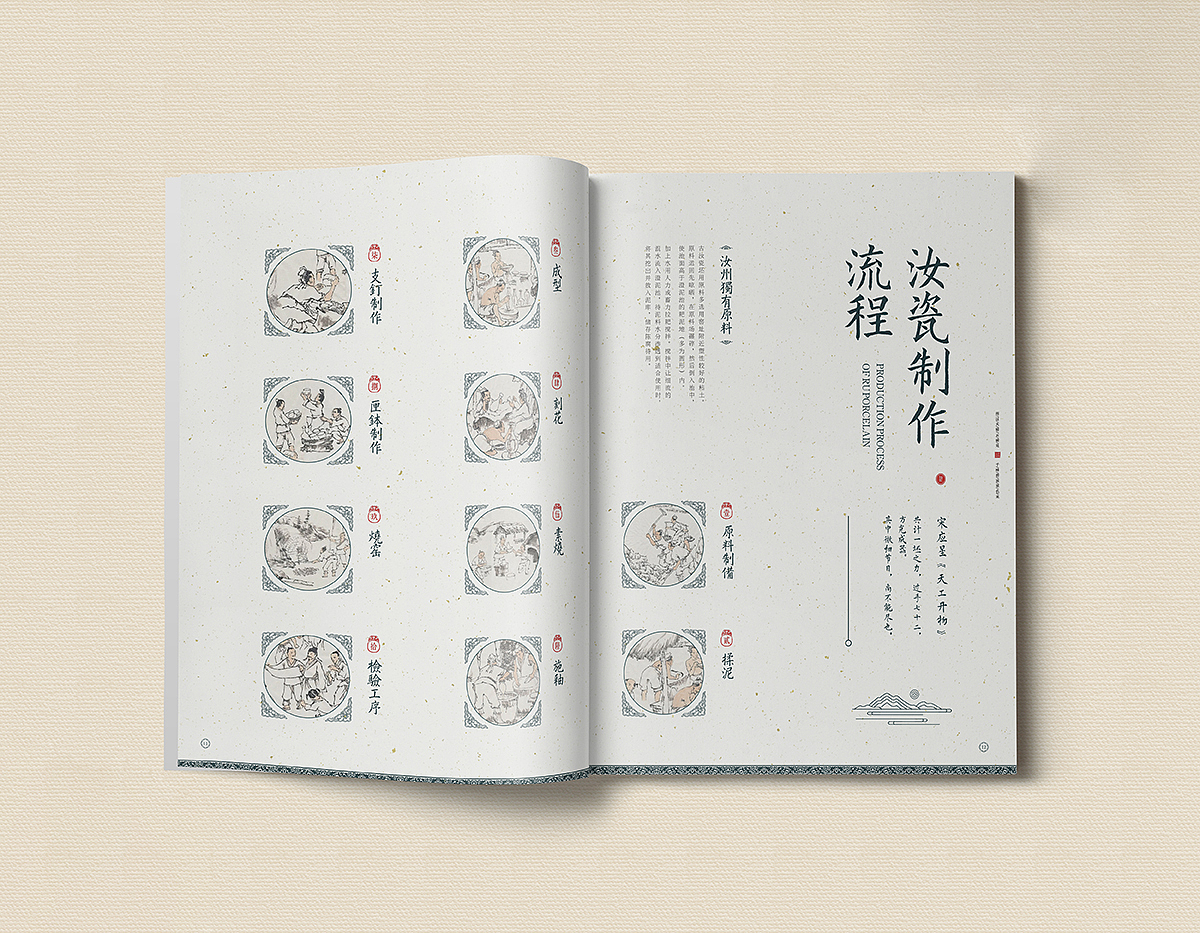 汝瓷画册设计（图ZMjI5NTkxOTk2） - 书籍/画册 - 站酷设计师Xiao航原创素材 - 站酷ZCOOL
