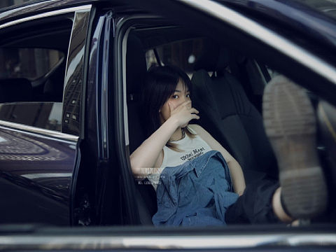 喂，那个酷酷的女同学 车内写真 拍摄 生活写真