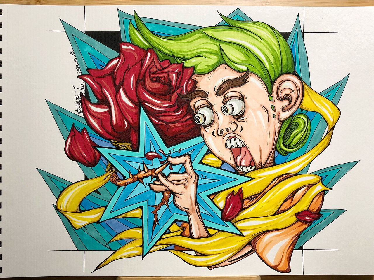 考研装饰画 考研海报设计 优秀作业 展览(深圳大学)