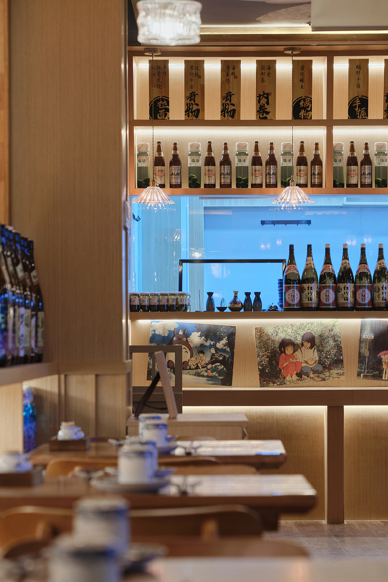 【苏格设计】留小烟日料餐厅（图ZMjgyNzE1MjMy） - 酒店餐饮设计 - 站酷设计师苏格SG空间设计原创素材 - 站酷ZCOOL