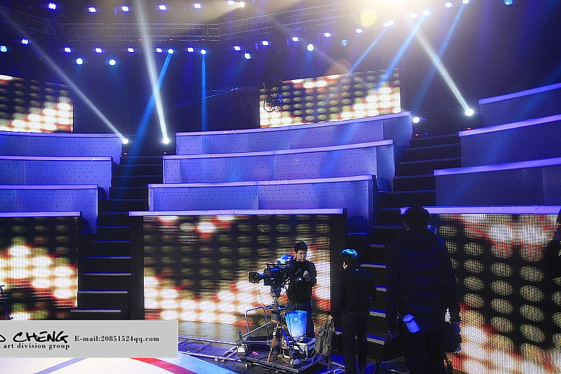 中国教育电视台《大家想得美》舞台设计（图ZMTUyODA4MTM2） - 舞台美术 - 站酷设计师廖亚承原创素材 - 站酷ZCOOL