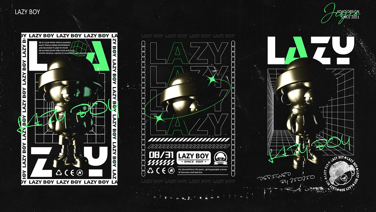 《LAZY BOY》个人IP作品集