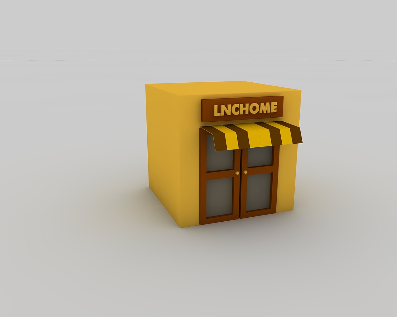 C4D练习--小房子（图ZMTAzMjA0Nzg0） - 其他三维 - 站酷设计师sharonxls原创素材 - 站酷ZCOOL