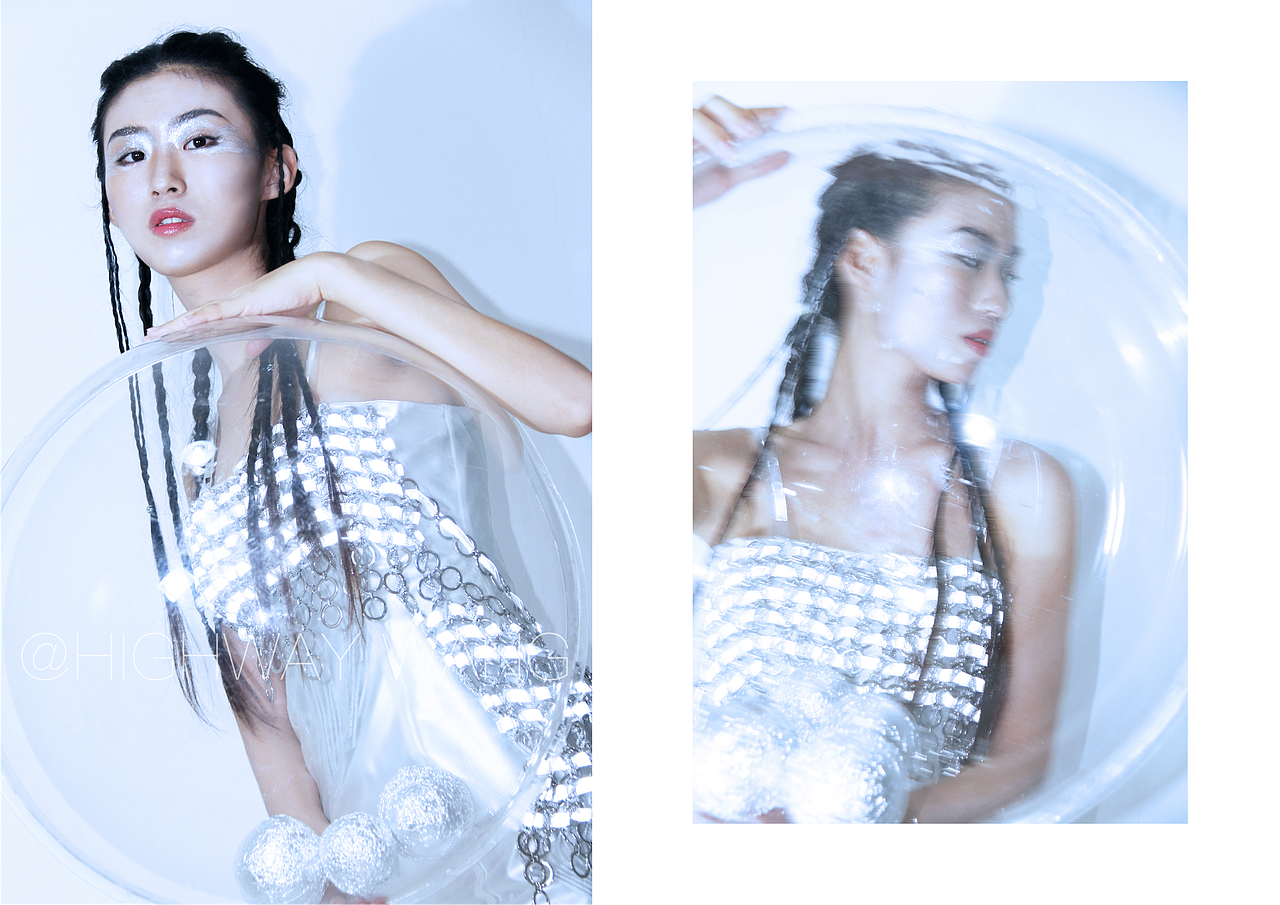 《Silver》商业时尚摄影 杂志时装大片 科技人像摄影（图ZMTI1NTcwODcy） - 时尚/艺术摄影 - 站酷设计师HighwayWang原创素材 - 站酷ZCOOL