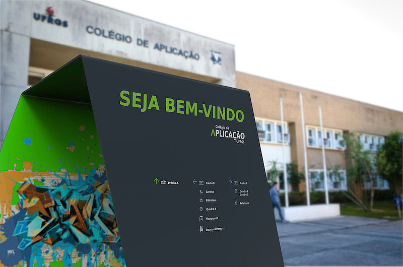 UFRGS应用学院导视系统设计 | Jéferson de Faveri