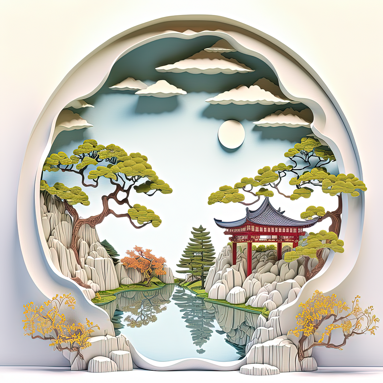 中国风（图ZMzI0NTQxNzQ4） - 海报 - 站酷设计师我叫麦芽糖原创素材 - 站酷ZCOOL