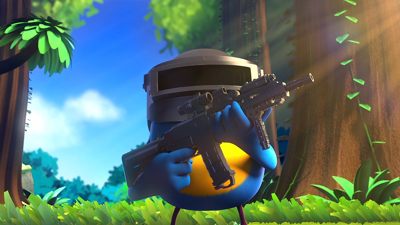 原创高清动画超萌壁纸来袭!