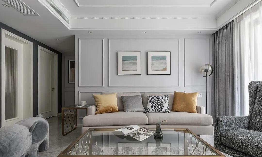 紫薇东进 117平现代三居室,轻奢有格调