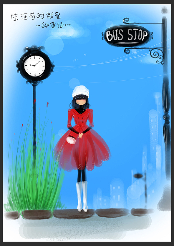 风儿天堂的手绘作品（图ZMjUzNTkxNg==） - 商业插画 - 站酷设计师kangny521原创素材 - 站酷ZCOOL