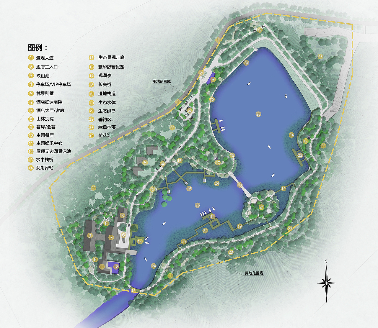 度假酒店景观（图ZMTAzMjExNjg0） - 景观设计 - 站酷设计师瓶子A罐头原创素材 - 站酷ZCOOL
