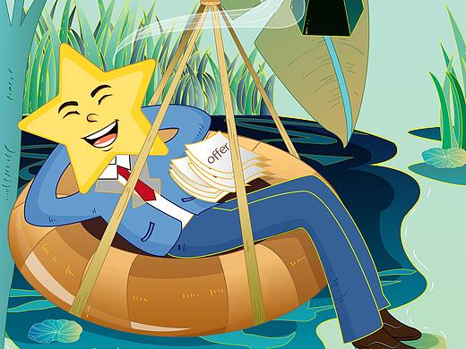 立夏节日品牌海报