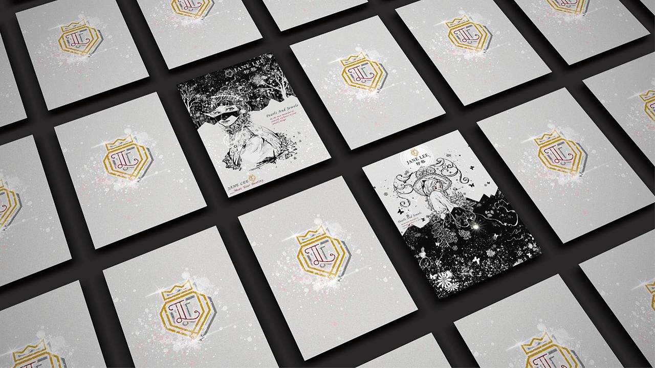 “珍黎”珠宝品牌宣传插画海报设计（图ZMjI5NTM5MDg4） - 海报 - 站酷设计师兜里有糖果的皮皮原创素材 - 站酷ZCOOL