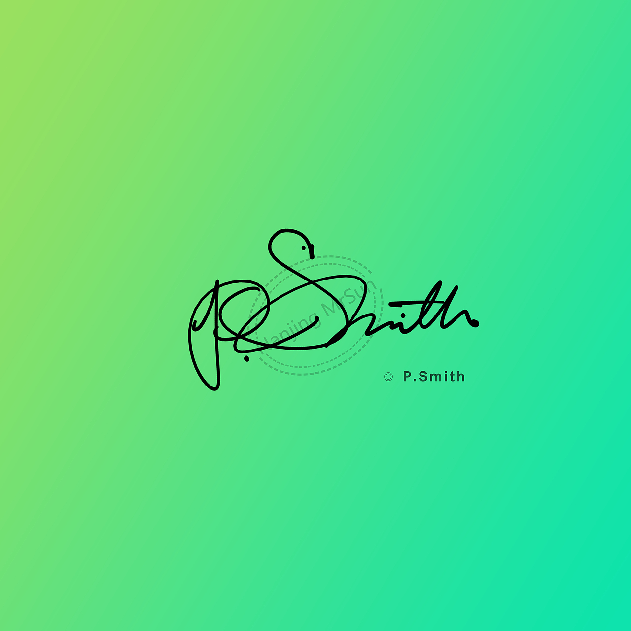Some new signatures created for Mr. P Smith