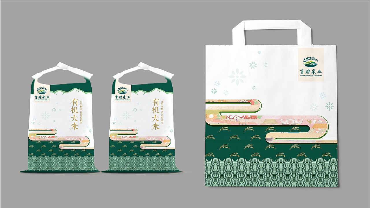 东北育财米业品牌设计（图ZMjcwNzc2NDg4） - 品牌 - 站酷设计师王木水原创素材 - 站酷ZCOOL