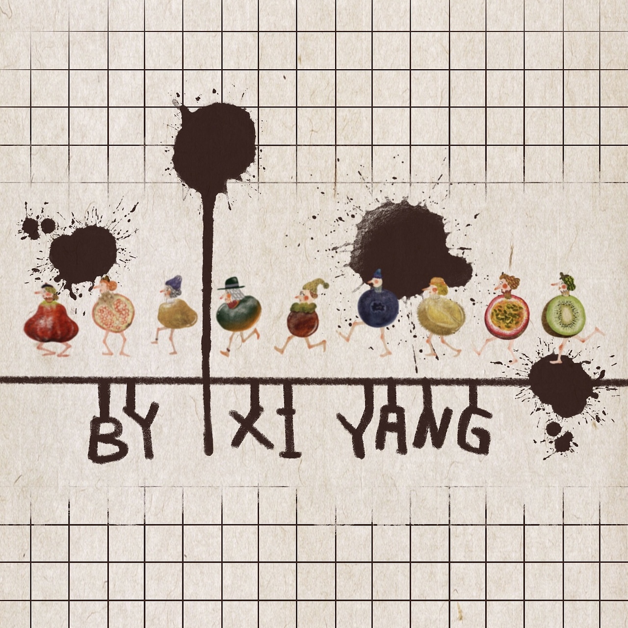 十四的果蔬家族（图ZMTMwNjQ4NDg0） - 创作习作 - 站酷设计师4十四原创素材 - 站酷ZCOOL