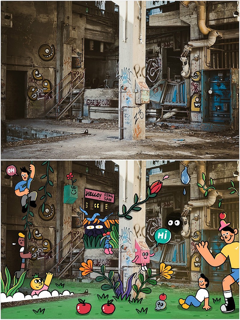 插画师们的"修图"方式 #3 | 集体创意（图ZMTMxODE2OTIw） - 新锐潮流插画 - 站酷设计师ROOM114原创素材 - 站酷ZCOOL