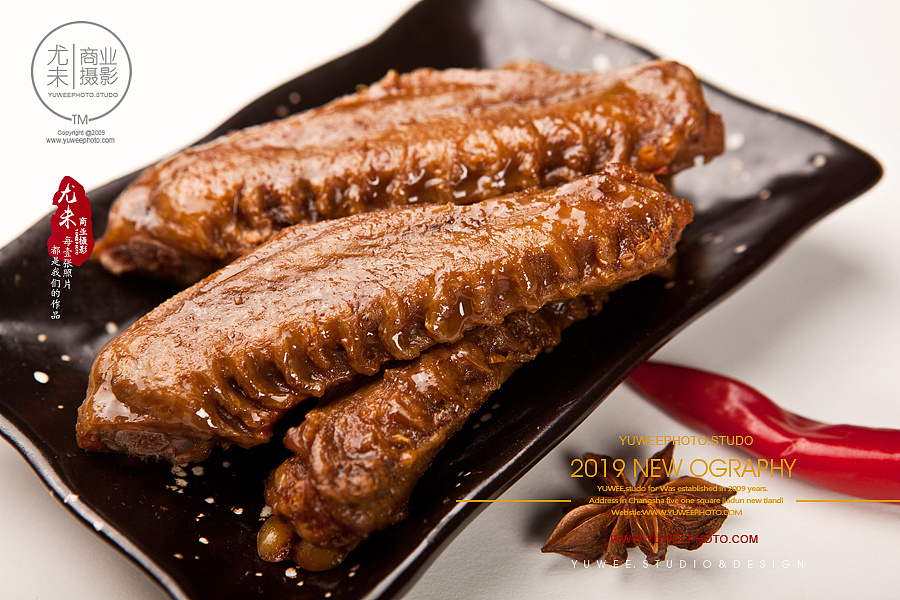绝味鸭脖周黑鸭图片拍照,熟食卤味食品摄影,商业拍摄|摄影|产品摄影