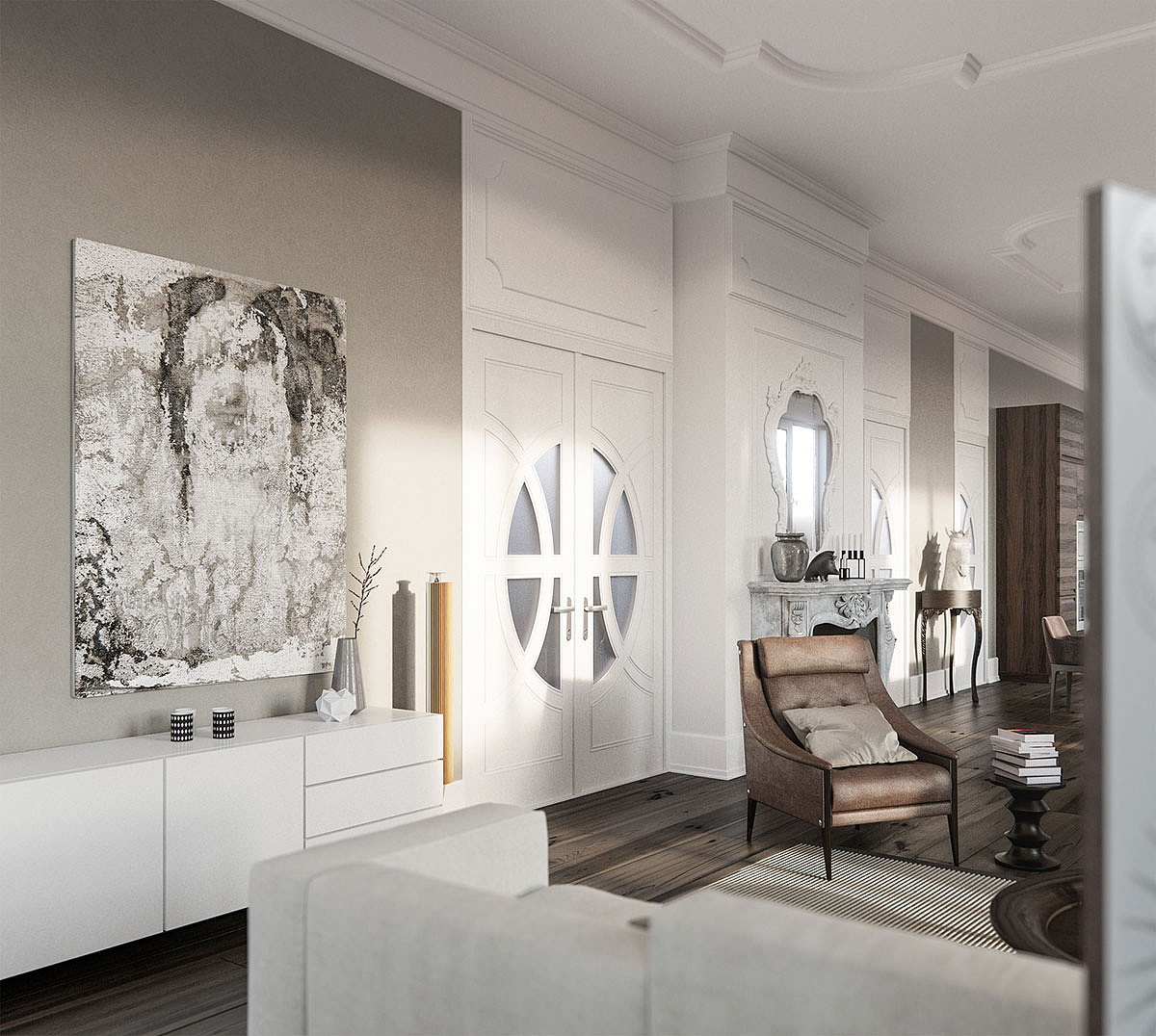 ZINGVR 室内设计CGI作品:顶楼楼阁