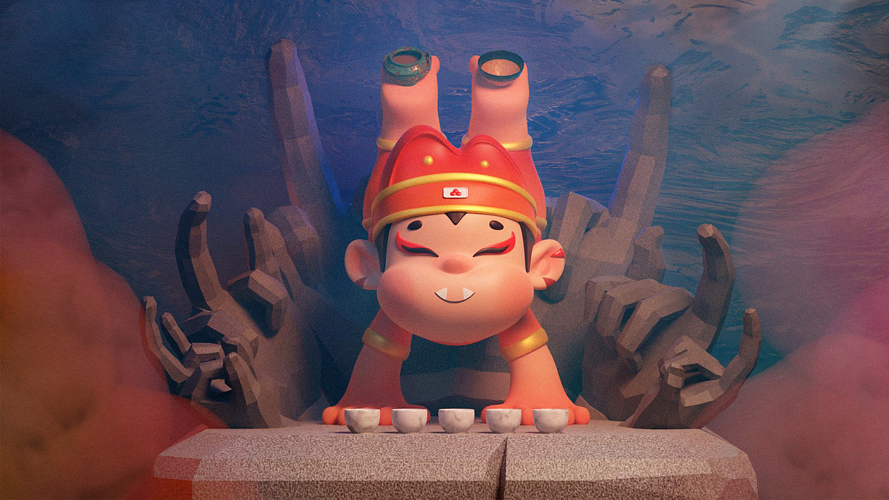 国家级非遗梅山傩戏张五郎原创IP及品牌设计(图ZMzA1MTM2OTQ4) - 其他 - 站酷设计师苏毅i原创素材 - 站酷ZCOOL