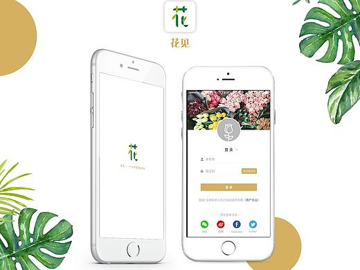 花见APP UI设计