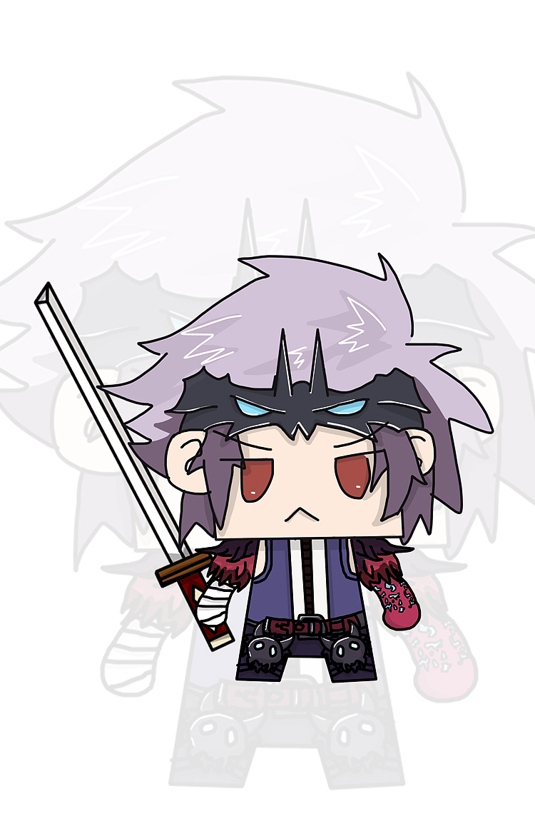 dnfq版鬼剑士纸模|手工艺|其他手工艺|张少的纸 - 原创作品 - 站酷 (z