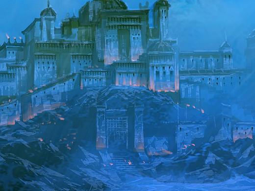 CLASH OF KINGS 虚空战场场景概念