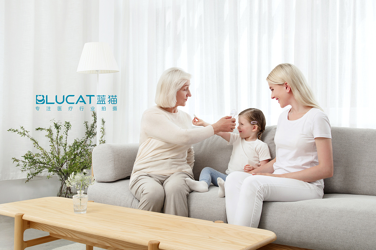 倍尔康温度计产品模特拍摄