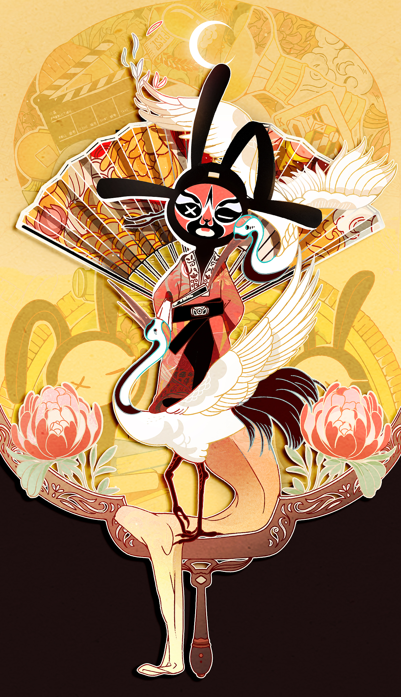 中国风 | 包装插画（图ZMjEzMzgwNTI0） - 商业插画 - 站酷设计师这不河狸studio原创素材 - 站酷ZCOOL