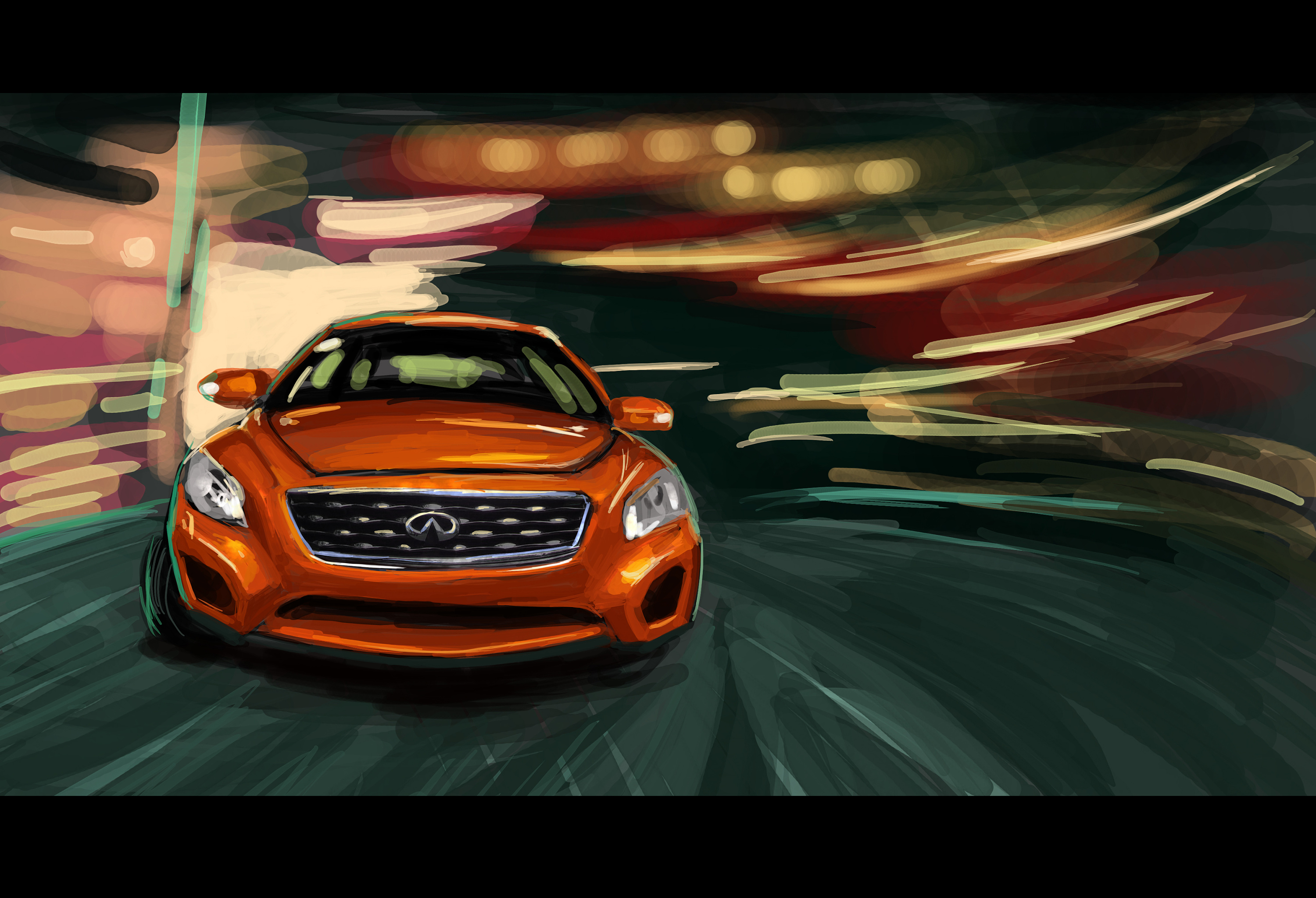 烦乱心情之速度与激情|插画|商业插画|槐木 - 原创作品 - 站酷 (zcool