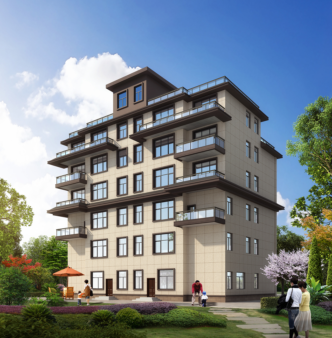 室外|别墅外观|37种案例（图ZMjI3MTYxMzI0） - 建筑设计 - 站酷设计师陈轩15956513871原创素材 - 站酷ZCOOL