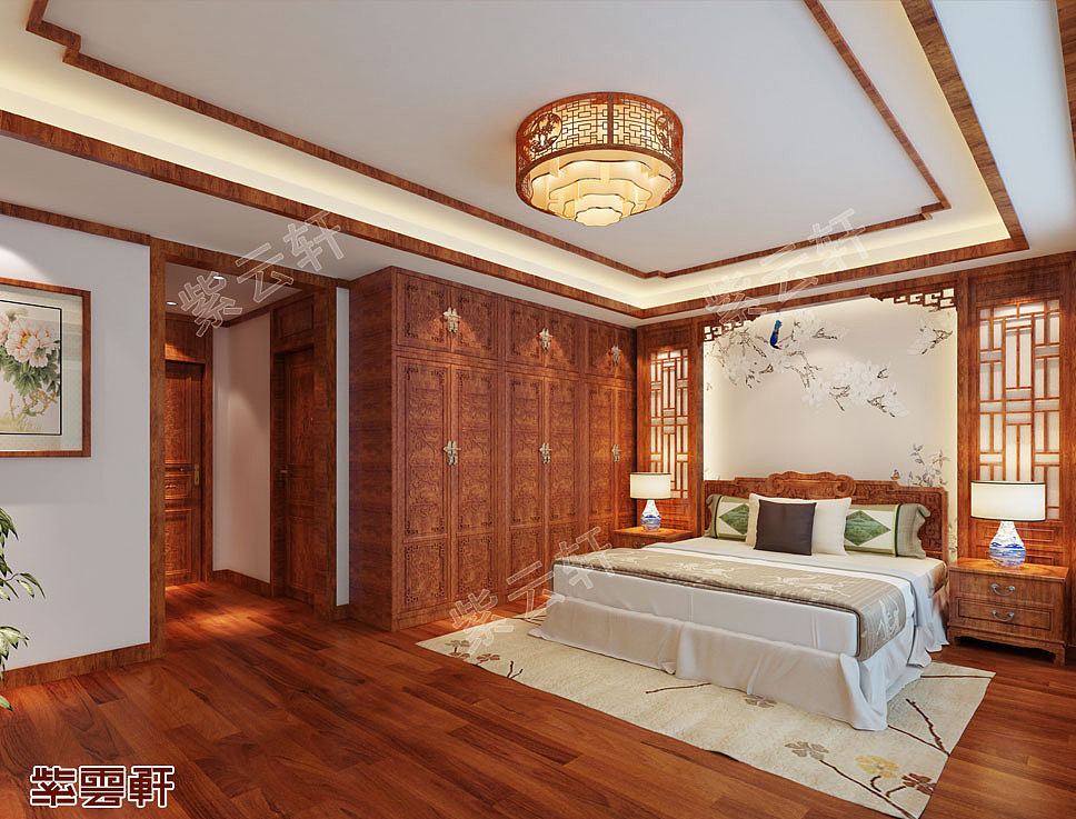 青岛平层大宅简约古典中式风格装修效果图（图ZMjU3ODA3NTYw） - 家装设计 - 站酷设计师紫云轩中式原创素材 - 站酷ZCOOL