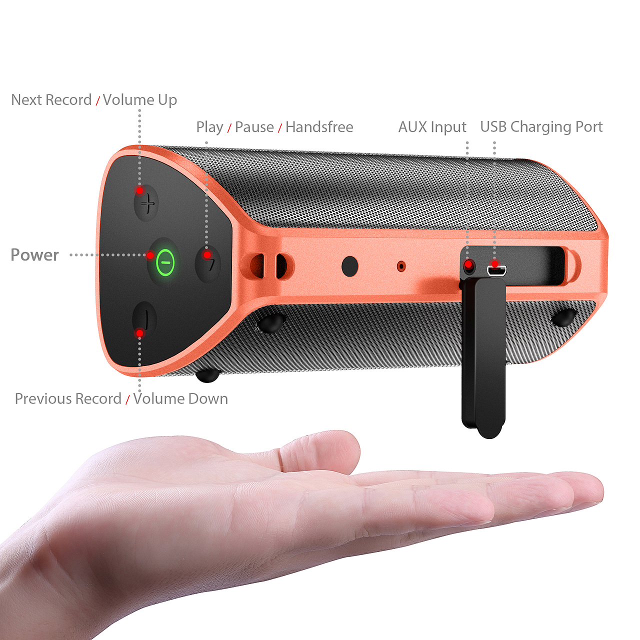 蓝牙音箱 建模渲染 聚光影像