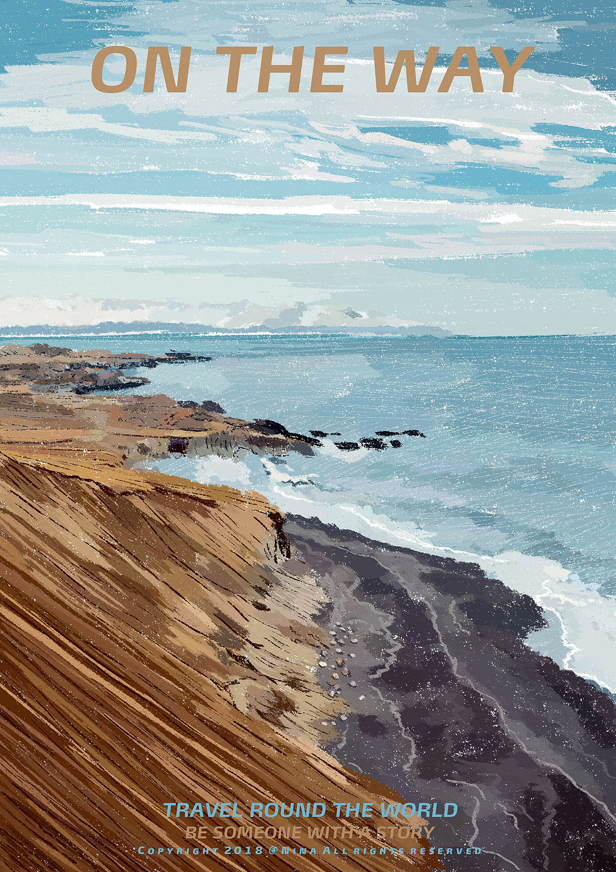 想環(huán)游世界（圖ZMTMyNTY1MjU2） - 藝術(shù)插畫 - 站酷設(shè)計(jì)師Joynii原創(chuàng)素材 - 站酷ZCOOL