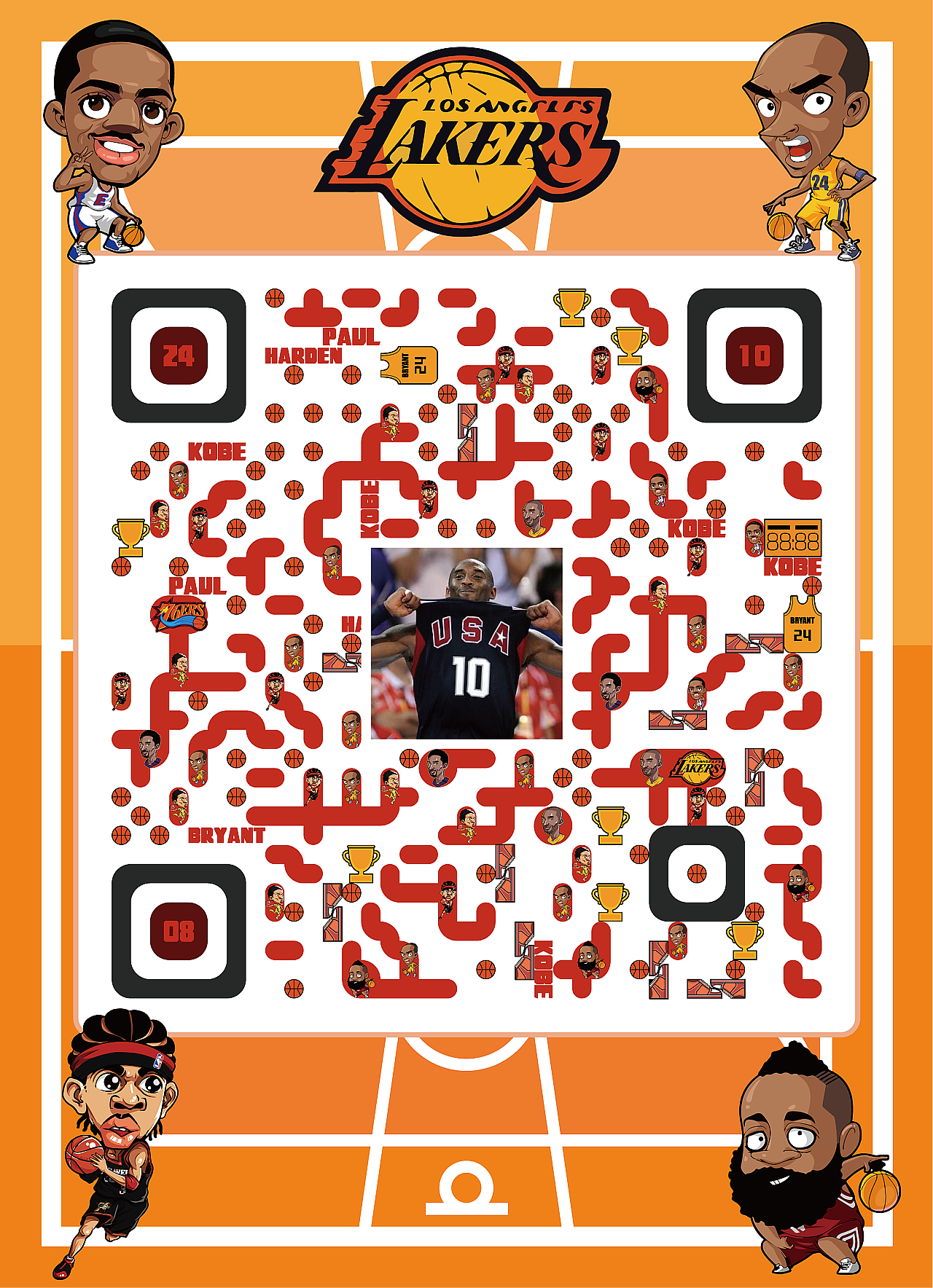 近期插画二维码合集(个人练习)