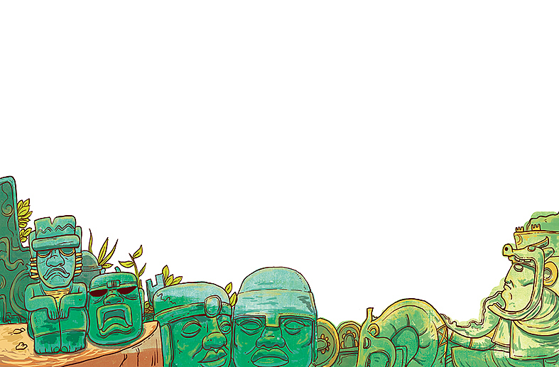 古文明介绍的部分插图（图ZMTgxMDQxNTI=） - 儿童插画 - 站酷设计师夜歌儿原创素材 - 站酷ZCOOL