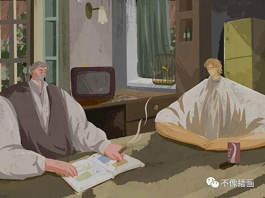 电影插画《纳粹高徒》（个人主页-ZNTA5NDYzMTY=） - 创作习作 - 站酷设计师不像插画原创素材 - 站酷ZCOOL