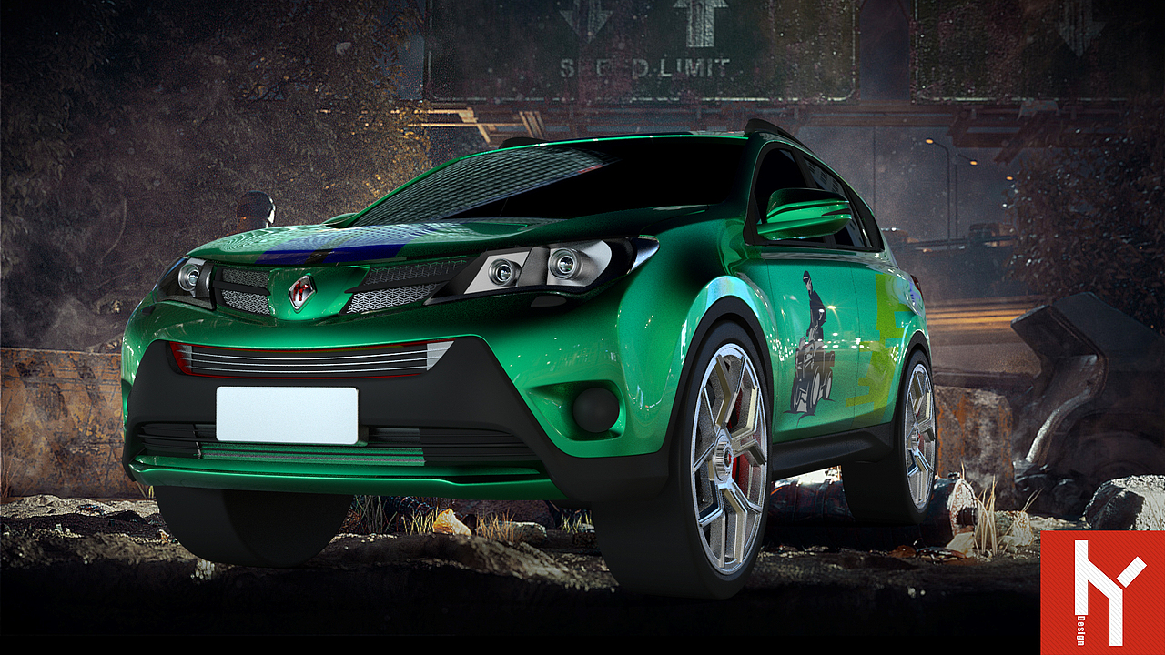 丰田RAV4 海耀(HY)学员作品 数模分享 !