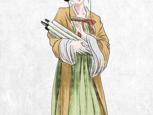 水墨人物（个人主页-ZNjQyOTMxMDg=） - 商业插画 - 站酷设计师檬檬哒原创素材 - 站酷ZCOOL