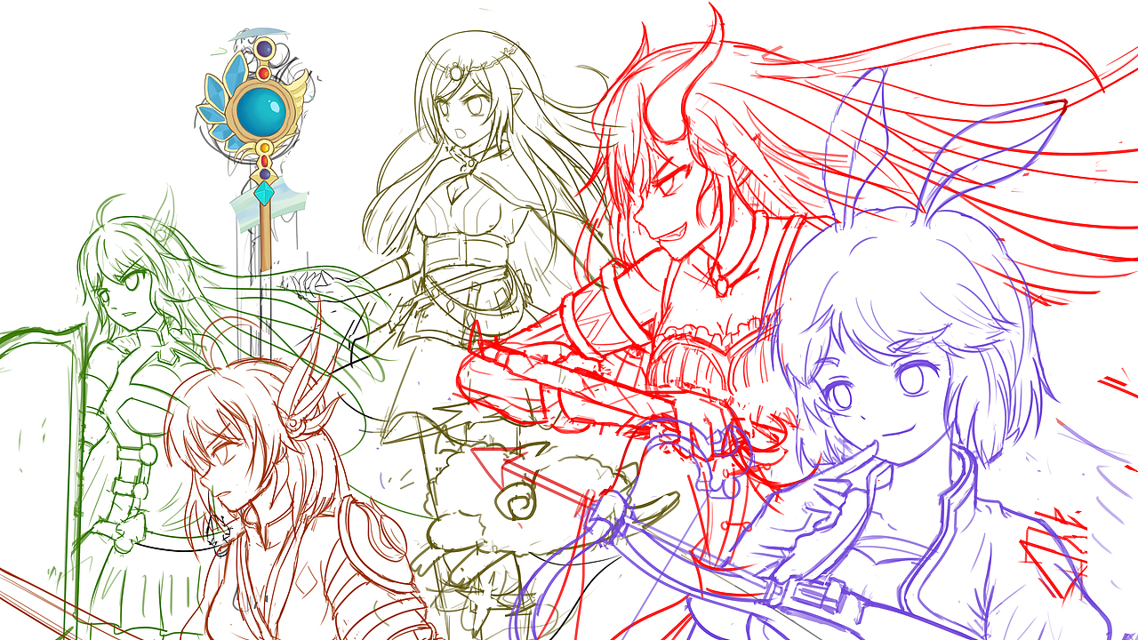 《索尔斯:起源》主视觉宣传图